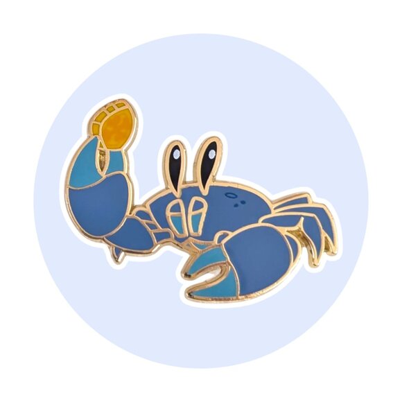 Pirates of the Caribbean Disney Pin: Blue Crab - Picture 1 of 5